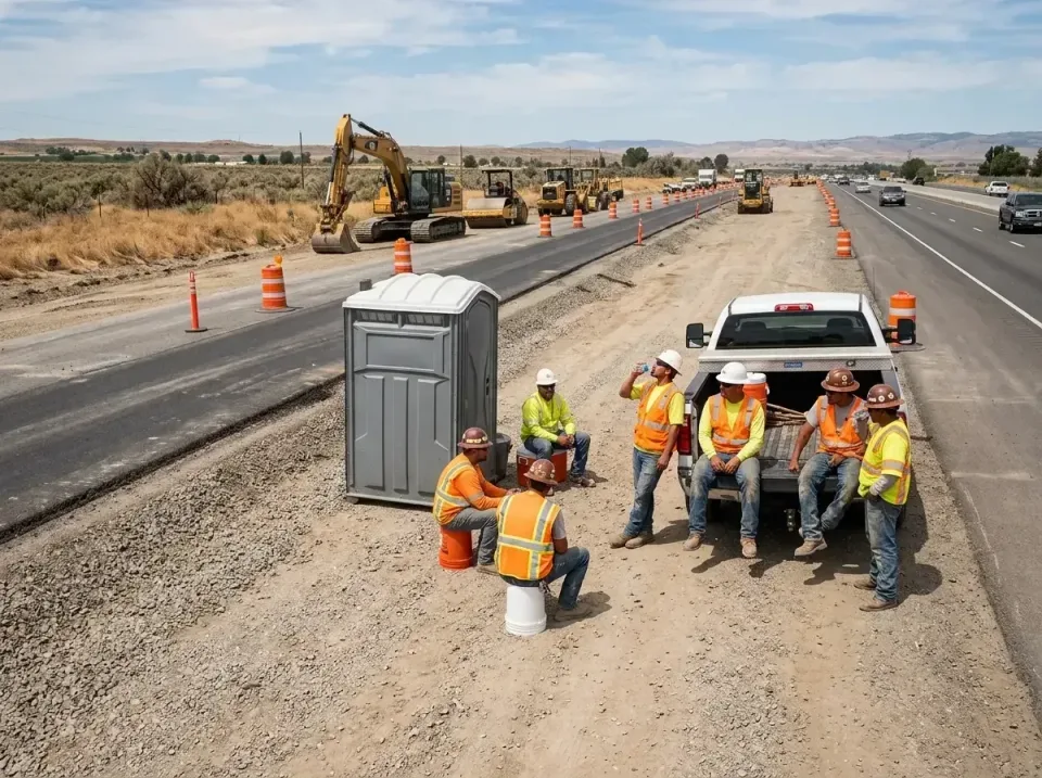 highway-road-construction-crew-007 — frequently asked questions, Porta Potty and Restroom Rentals in Brent, FL